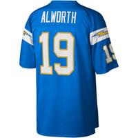 Lance Alworth Los Angeles Chargers Football Jersey, Powder Sportswear Jersey Shirt, Lightweight Breathable Athletic Jersey, Casual Gift for Men