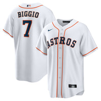 Craig Biggio Houston Astros Baseball Jersey, White Replica Sportswear Jersey Shirt, Lightweight Breathable Athletic Jersey, Casual Gift for Men