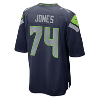 Josh Jones Seattle Seahawks Football Jersey, Navy Game Sportswear Jersey Shirt, Lightweight Breathable Athletic Jersey, Casual Gift for Men