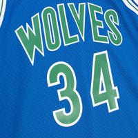 Midnight Blue Minnesota Timberwolves Basketball Jersey, Authentic Sportswear Jersey Shirt, Sleeveless Athletic Tank Jersey, Casual Gift for Men