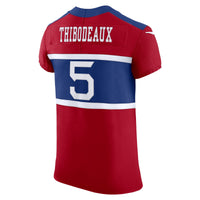Kayvon Thibodeaux New York Giants Football Jersey, Red Sportswear Jersey Shirt, Lightweight Breathable Athletic Jersey, Casual Gift for Men