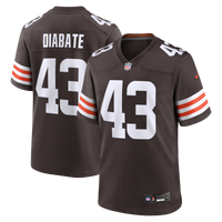 Mohamoud Diabate Cleveland Browns Football Jersey, Brown Sportswear Jersey Shirt, Lightweight Breathable Athletic Jersey, Casual Gift for Men