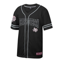 Texas Southern Tigers Free Baseball Jersey, Black Sportswear Jersey Shirt, Lightweight Breathable Athletic Jersey, Casual Gift for Men