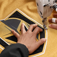 Vegas Golden Knights Hockey Jersey, Gold Sportswear Jersey Shirt, Long Sleeve Hockey Sweater Jersey, Casual Gift for Men, Style 202056766