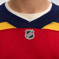Florida Panthers Hockey Jersey, Red Authentic Classic Sportswear Jersey Shirt, Long Sleeve Hockey Sweater Jersey, Casual Gift for Men