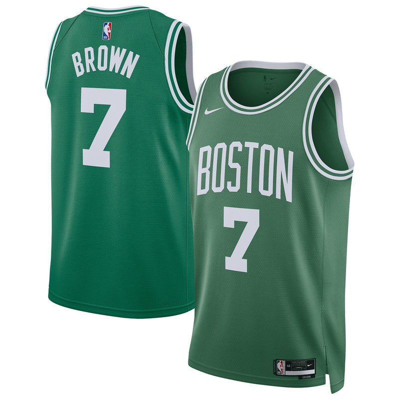 Jaylen Brown Boston Celtics Basketball Jersey, Replica Swingman Sportswear Jersey Shirt, Sleeveless Athletic Tank Jersey, Casual Gift for Men
