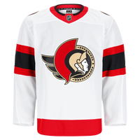 Ottawa Senators Hockey Jersey, White Authentic Away Sportswear Jersey Shirt, Long Sleeve Hockey Sweater Jersey, Casual Gift for Men