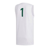 Miami Hurricanes Basketball Jersey, White Replica Sportswear Jersey Shirt, Sleeveless Athletic Tank Jersey, Casual Gift for Men