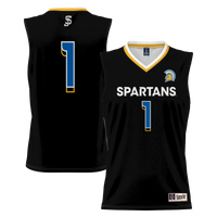 San Jose State Spartans Basketball Jersey, Black Lightweight Sportswear Jersey Shirt, Sleeveless Athletic Tank Jersey, Casual Gift for Men