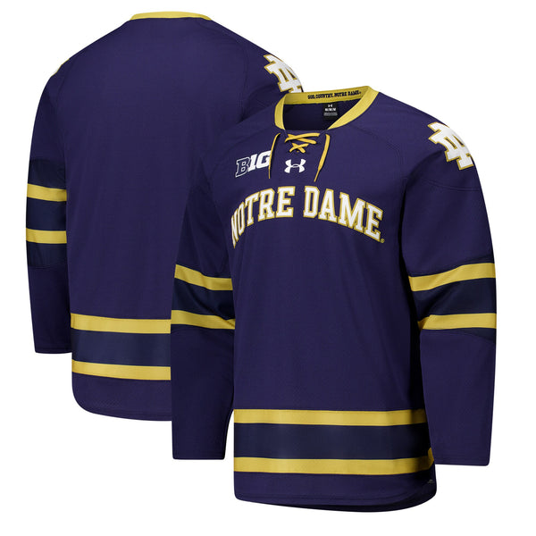 Notre Dame Fighting Irish Replica Hockey Jersey - Navy