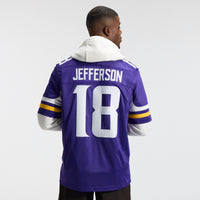 Justin Jefferson Minnesota Vikings Football Jersey, Sportswear Jersey Shirt, Lightweight Athletic Jersey, Casual Gift for Men, Style 2001803893
