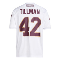 Arizona State Sun Devils Football Jersey, White Away Sportswear Jersey Shirt, Lightweight Breathable Athletic Jersey, Casual Gift for Men
