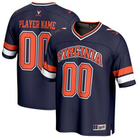 Virginia Cavaliers Football Jersey, Navy Sportswear Jersey Shirt, Lightweight Breathable Athletic Jersey, Casual Gift for Men, Style 202073242