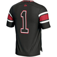 Fresno State Bulldogs Endzone Football Jersey, Black Sportswear Jersey Shirt, Lightweight Breathable Athletic Jersey, Casual Gift for Men