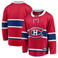 Montreal Canadiens Hockey Jersey, Red Breakaway Sportswear Jersey Shirt, Long Sleeve Hockey Sweater Jersey, Casual Gift for Men, Style 2793236