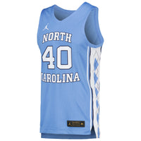 North Carolina Tar Heels Basketball Jersey, Blue Sportswear Jersey Shirt, Sleeveless Athletic Tank Jersey, Casual Gift for Men, Style 4447285
