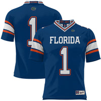 Florida Gators Football Jersey, Royal Sportswear Jersey Shirt, Lightweight Breathable Athletic Jersey, Casual Gift for Men, Style 200425278