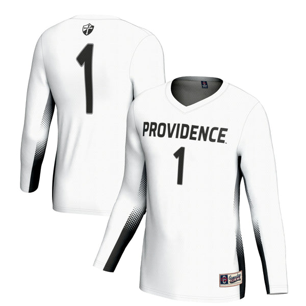 #1 Providence Friars Lightweight Volleyball Jersey - White