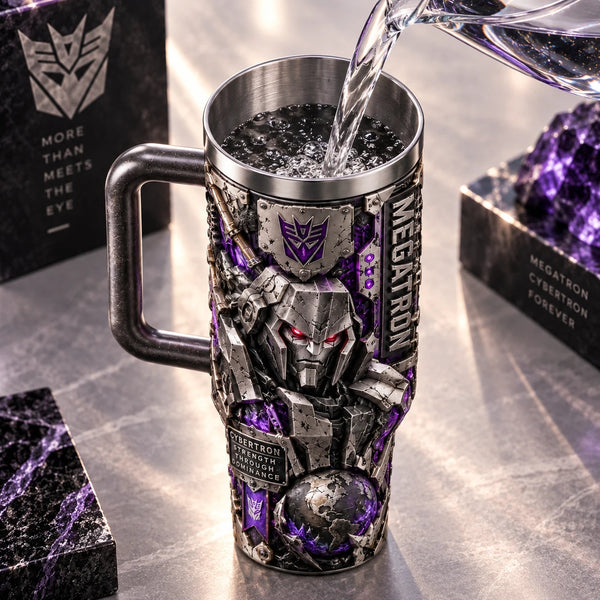 Strength Through Dominance - MG Sculpted Metal Tumbler - main