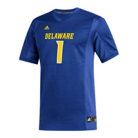 Delaware Fightin' Blue Hens Football Jersey, Royal Replica Sportswear Jersey Shirt, Lightweight Breathable Athletic Jersey, Casual Gift for Men