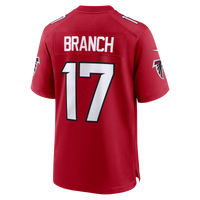 Zachariah Branch Atlanta Falcons Football Jersey, Red Game Sportswear Jersey Shirt, Lightweight Breathable Athletic Jersey, Casual Gift for Men