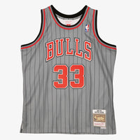 Chicago Bulls Basketball Jersey, Grey Authentic Swingman Sportswear Jersey Shirt, Sleeveless Athletic Tank Jersey, Casual Gift for Men