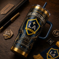 LAG Heritage Crest - Navy and Gold Wraparound Tumbler