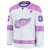 Detroit Red Wings Hockey Jersey, White Sportswear Jersey Shirt, Long Sleeve Hockey Sweater Jersey, Casual Gift for Men, Style 202532976