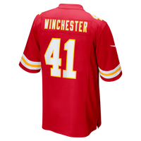 James Winchester Kansas City Chiefs Football Jersey, Red Sportswear Jersey Shirt, Lightweight Breathable Athletic Jersey, Casual Gift for Men
