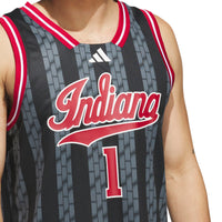 Indiana Hoosiers Basketball Jersey, Black Replica Swingman Sportswear Jersey Shirt, Sleeveless Athletic Tank Jersey, Casual Gift for Men
