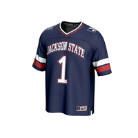 Jackson State Tigers Football Jersey, Royal Fashion Sportswear Jersey Shirt, Lightweight Breathable Athletic Jersey, Casual Gift for Men