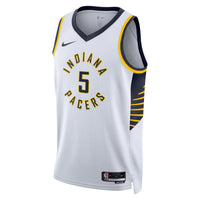 Jarace Walker Indiana Pacers Basketball Jersey, White Swingman Sportswear Jersey Shirt, Sleeveless Athletic Tank Jersey, Casual Gift for Men