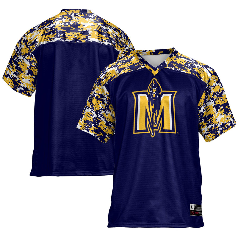 Murray St. Racers Football Jersey, Navy Sportswear Jersey Shirt, Lightweight Breathable Athletic Jersey, Casual Gift for Men