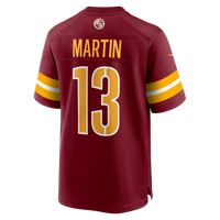 Tay Martin Washington Commanders Football Jersey, Burgundy Sportswear Jersey Shirt, Lightweight Breathable Athletic Jersey, Casual Gift for Men