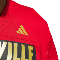 Louisville Cardinals Football Jersey, Red Alternate Sportswear Jersey Shirt, Lightweight Breathable Athletic Jersey, Casual Gift for Men