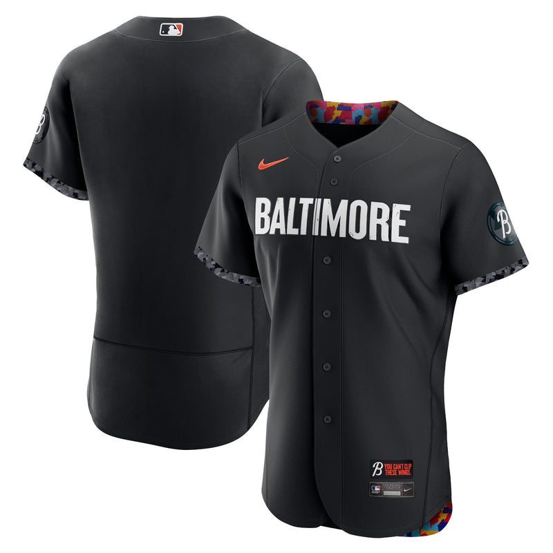 Baltimore Orioles Baseball Jersey, Black Authentic Sportswear Jersey Shirt, Lightweight Breathable Athletic Jersey, Casual Gift for Men