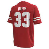 Wisconsin Badgers Football Jersey, Red Sportswear Jersey Shirt, Lightweight Breathable Athletic Jersey, Casual Gift for Men, Style 202356321