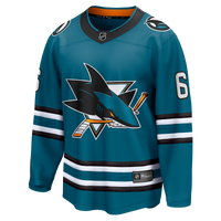 Sam Dickinson San Jose Sharks Hockey Jersey, Teal Breakaway Home Sportswear Jersey Shirt, Long Sleeve Hockey Sweater Jersey, Casual Gift for Men