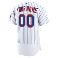 New York Mets Baseball Jersey, White Authentic Home Sportswear Jersey Shirt, Lightweight Breathable Athletic Jersey, Casual Gift for Men