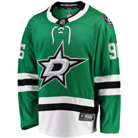 Mikko Rantanen Dallas Stars Hockey Jersey, Green Breakaway Home Sportswear Jersey Shirt, Long Sleeve Hockey Sweater Jersey, Casual Gift for Men