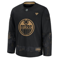 Edmonton Oilers Hockey Jersey, Black Sportswear Jersey Shirt, Long Sleeve Hockey Sweater Jersey, Casual Gift for Men, Style 202439760