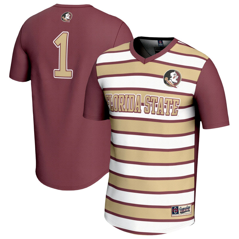 Florida State Seminoles Soccer Jersey, Sportswear Jersey Shirt, Lightweight Breathable Athletic Jersey, Casual Gift for Men, Style 203152719