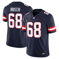 Arizona Wildcats Football Jersey, Navy Sportswear Jersey Shirt, Lightweight Breathable Athletic Jersey, Casual Gift for Men, Style 202715832