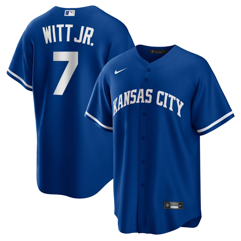 Bobby Witt Jr. Kansas City Royals Baseball Jersey, Sportswear Jersey Shirt, Lightweight Athletic Jersey, Casual Gift for Men, Style 202262191