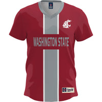 Washington State Cougars Soccer Jersey, Sportswear Jersey Shirt, Lightweight Breathable Athletic Jersey, Casual Gift for Men, Style 200422658