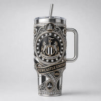NEW - Magpie Crest in Ornate Black and Silver