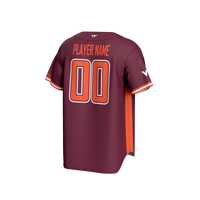 Virginia Tech Hokies Baseball Jersey, Sportswear Jersey Shirt, Lightweight Breathable Athletic Jersey, Casual Gift for Men, Style 201141641