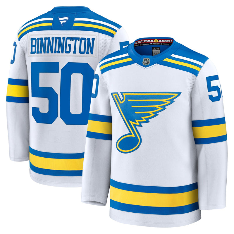 St. Louis Blues Hockey Jersey, White Premium Sportswear Jersey Shirt, Long Sleeve Hockey Sweater Jersey, Casual Gift for Men, Style 202458095