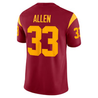 USC Trojans Football Jersey, Cardinal Game Sportswear Jersey Shirt, Lightweight Breathable Athletic Jersey, Casual Gift for Men, Style 200894528