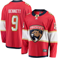 Sam Bennett Florida Panthers Hockey Jersey, Red Replica Sportswear Jersey Shirt, Long Sleeve Hockey Sweater Jersey, Casual Gift for Men